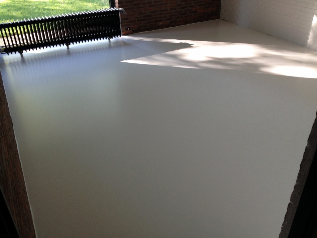 Vloerconcept - PU gietvloer - RAL 9010